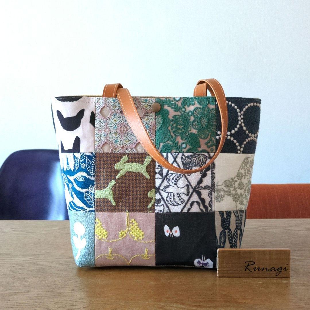 パッチワークハンドバッグ＊ミナペルホネン