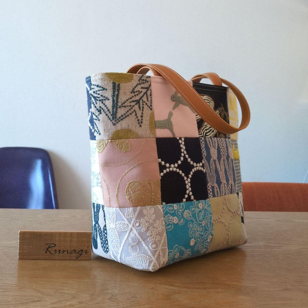 パッチワークハンドバッグ＊ミナペルホネン