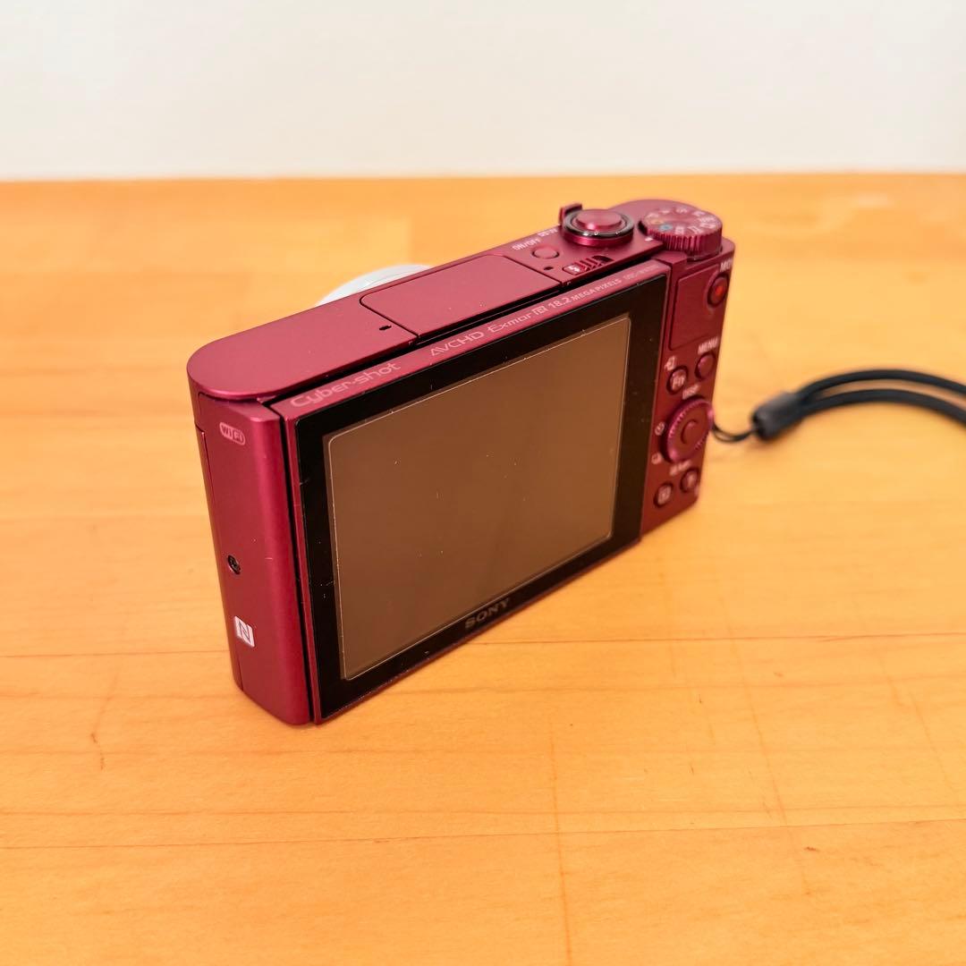 SONY DSC-WX500 サイバーショット　ソニー　レッド　デジカメ