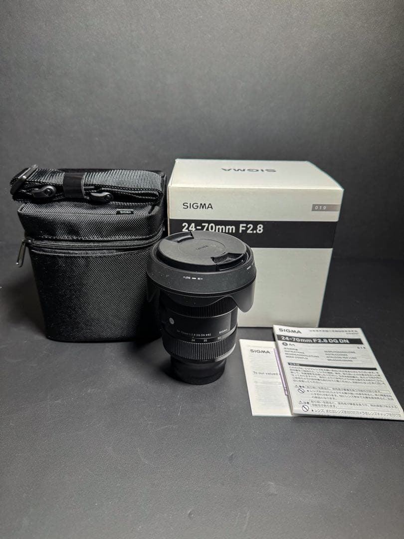 美品SIGMA 24-70mm F2.8 DG DN | Art