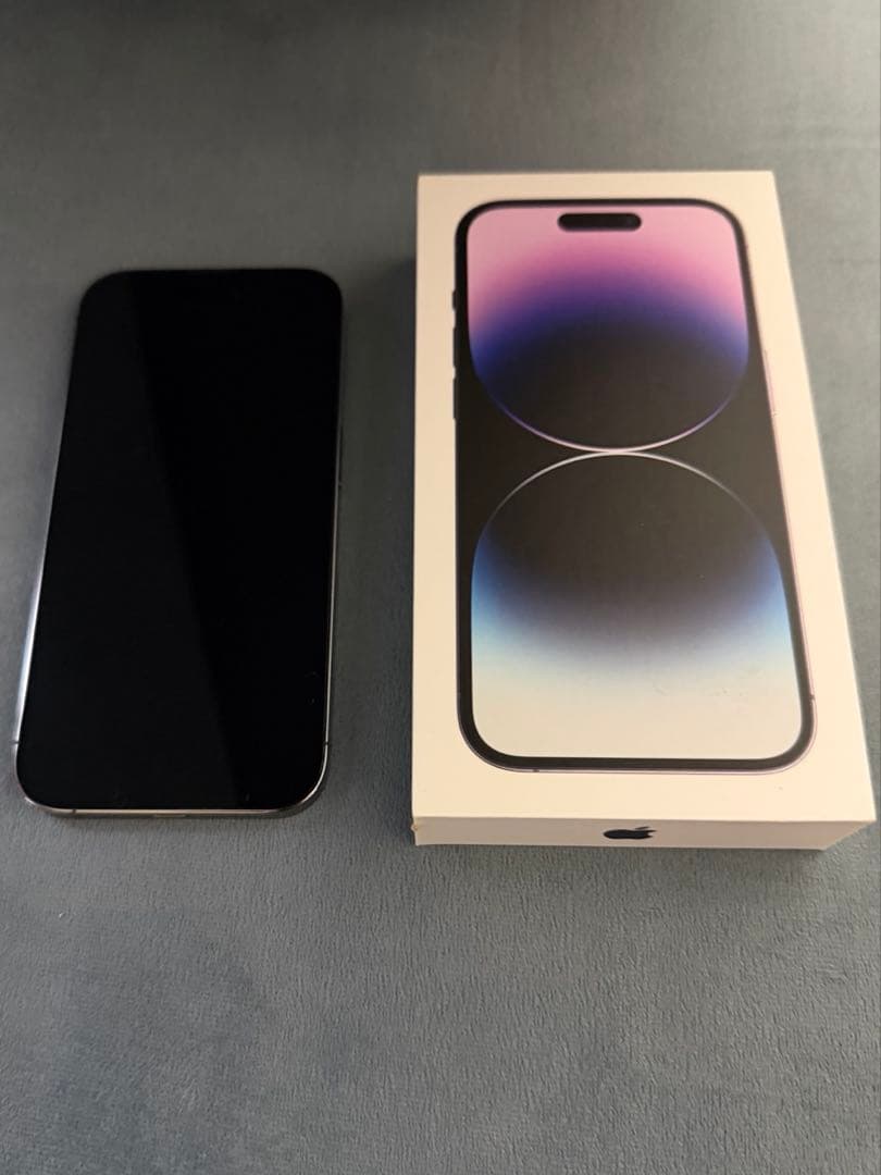 美品 Apple iPhone 14 Pro 256GB 箱あり