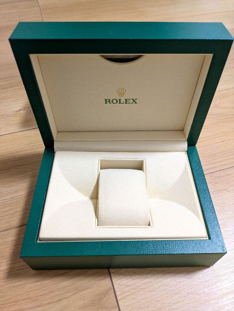 ROLEX グリーンレザー ボックス