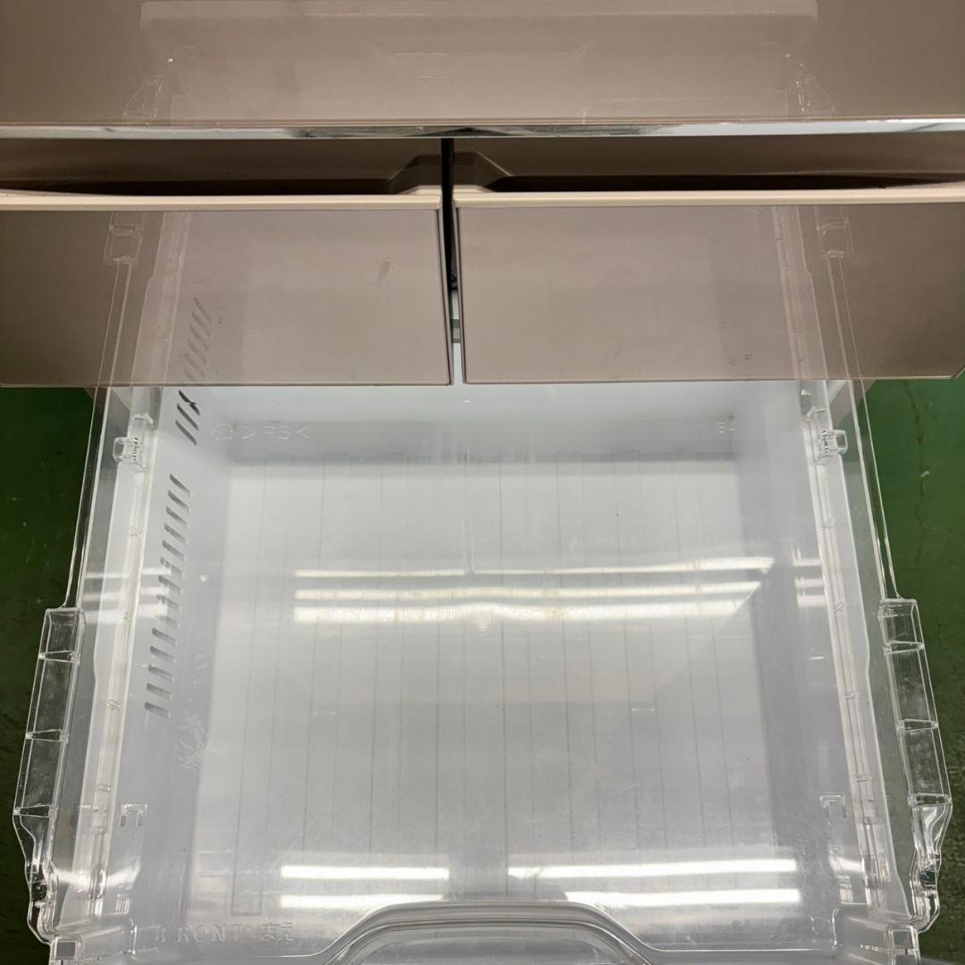 522 三菱 大型冷蔵庫 400L強 小型 家庭用 自動製氷 右開き 5ドア