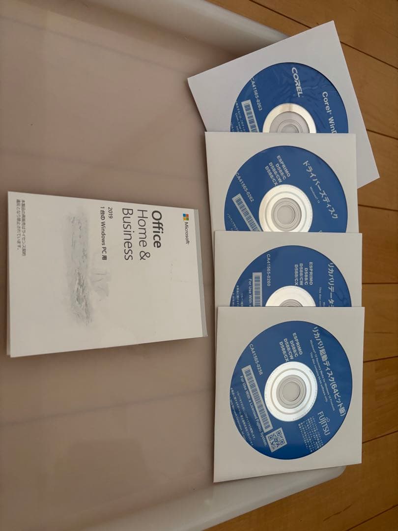 FUJITSU ESPRIMO D588/CX office（プロダクトキー付）