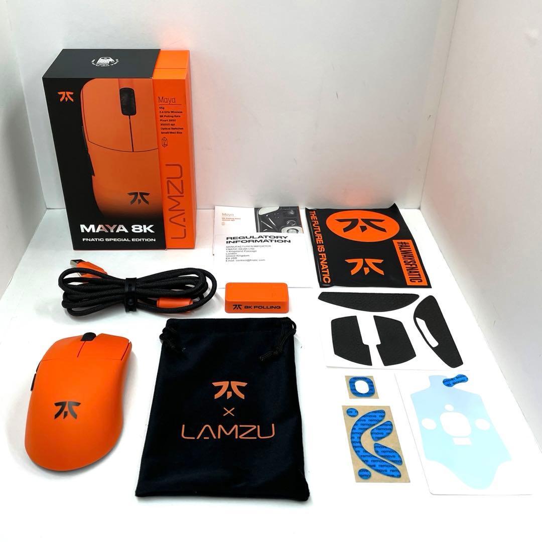 マウス・トラックボール Lamzu MAYA 8K FNATIC SPECIAL EDITION