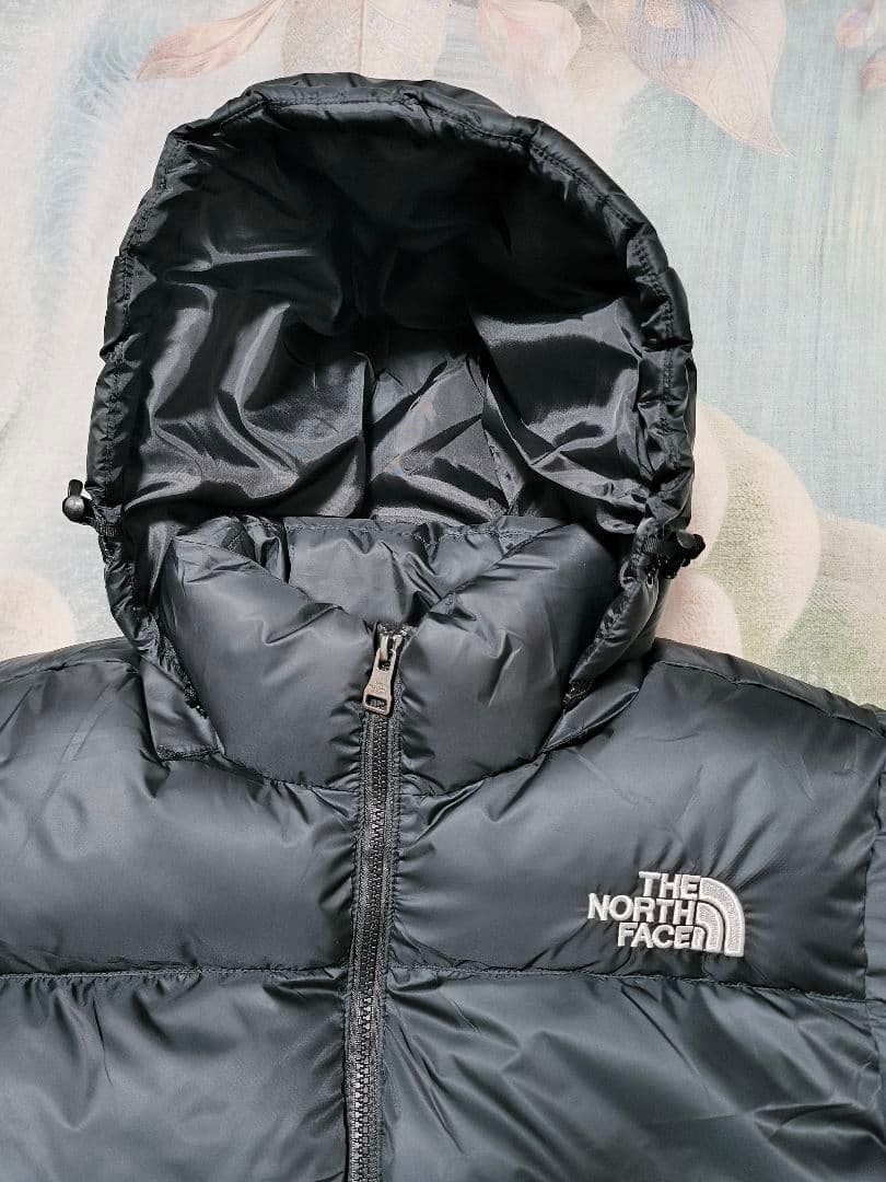 THE NORTH FAC E Blackダウンジャケット S