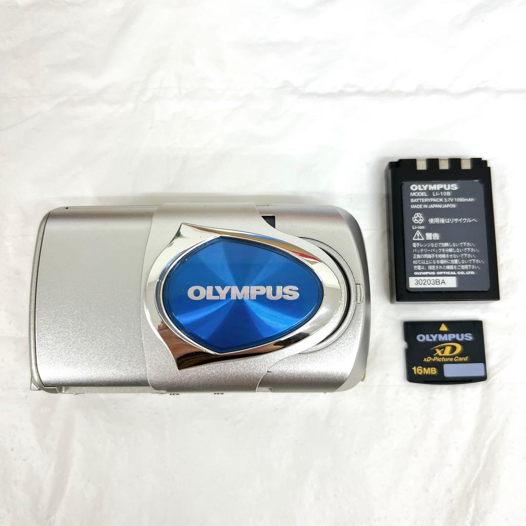 OLYMPUS μ-10 DIGITAL　電池パック メモリー 付　通電OK