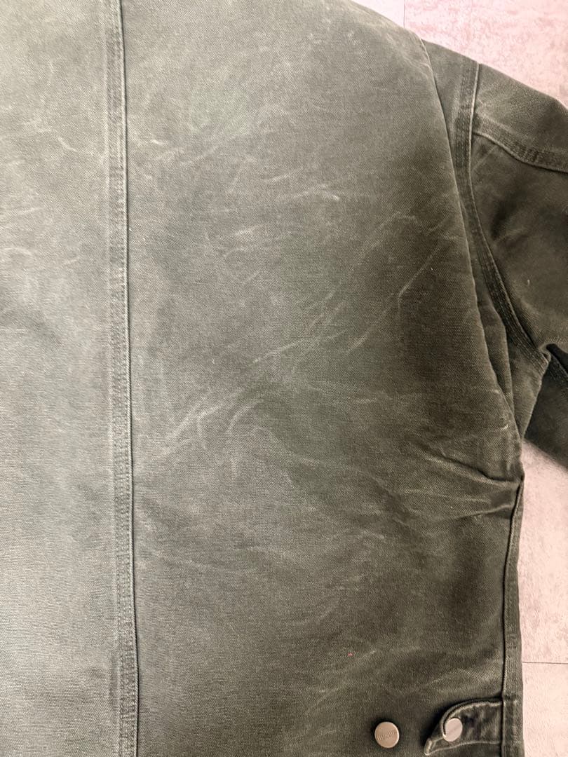 カーハート トラディショナルジャケットJ22モス