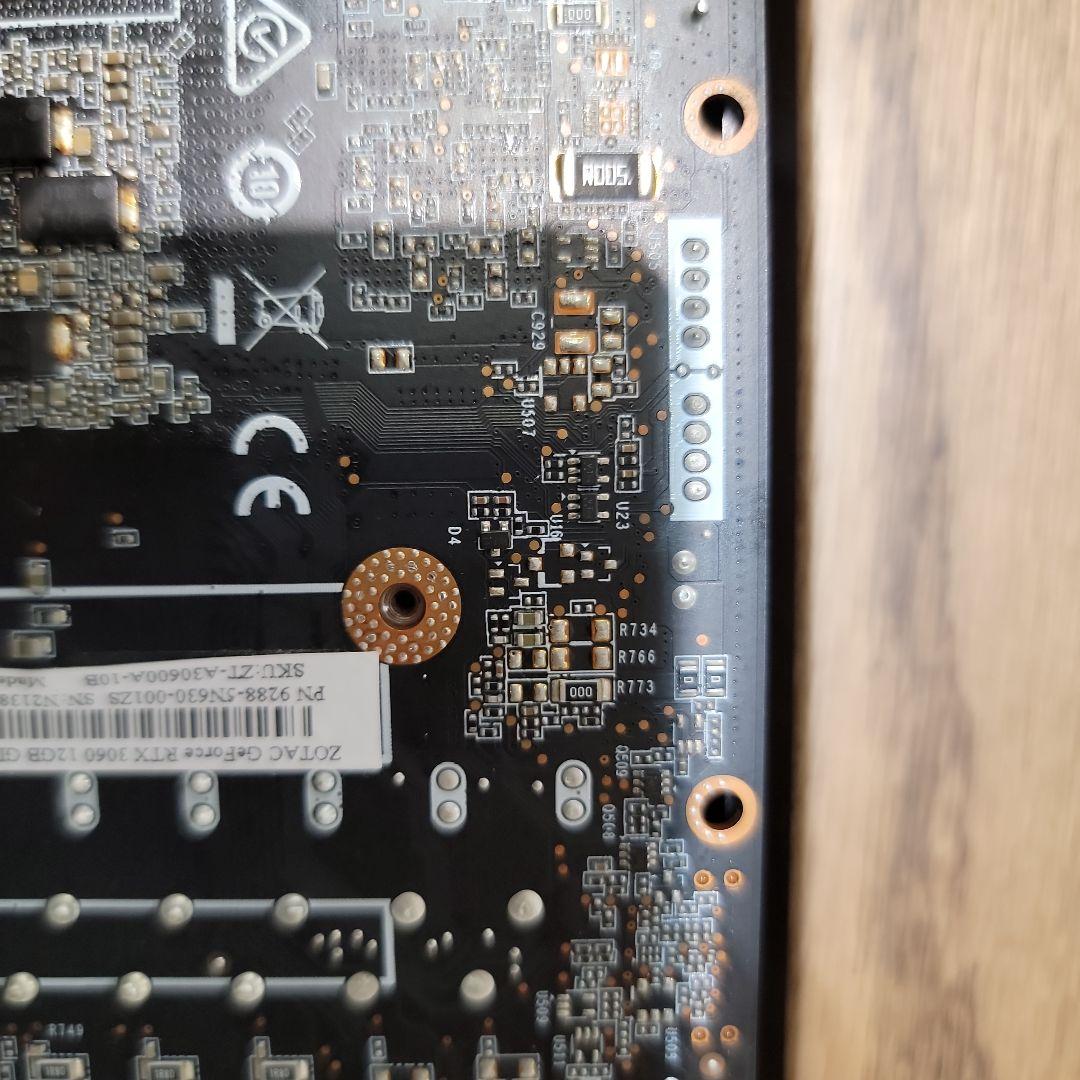 【ジャンク】ZOTAC GeForce RTX 3060 グラフィックボード