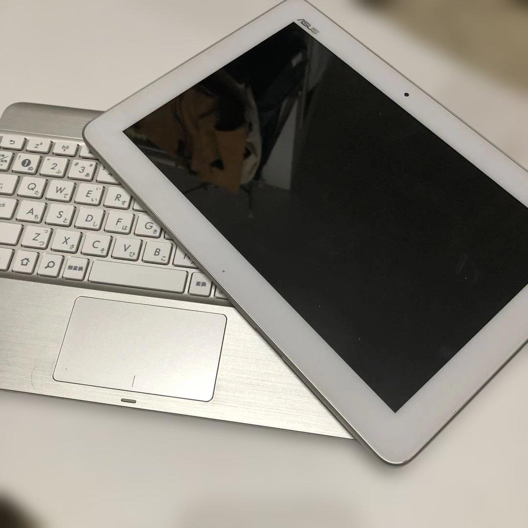 ASUS タブレット/ノートPC 2-in-1 ホワイト