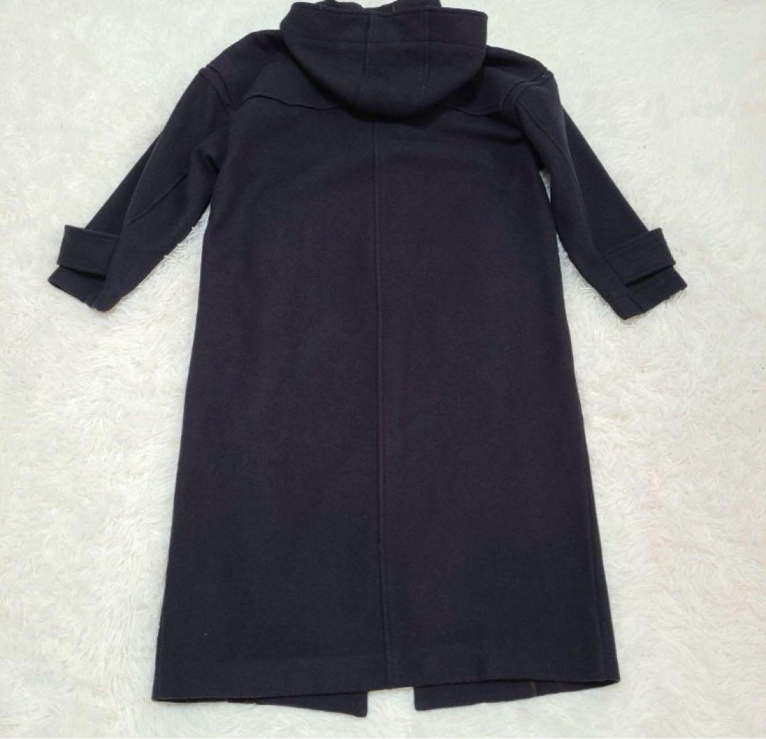 アンクレイヴ　プルーフメルトンダッフルコート　紺色　オンワード樫山