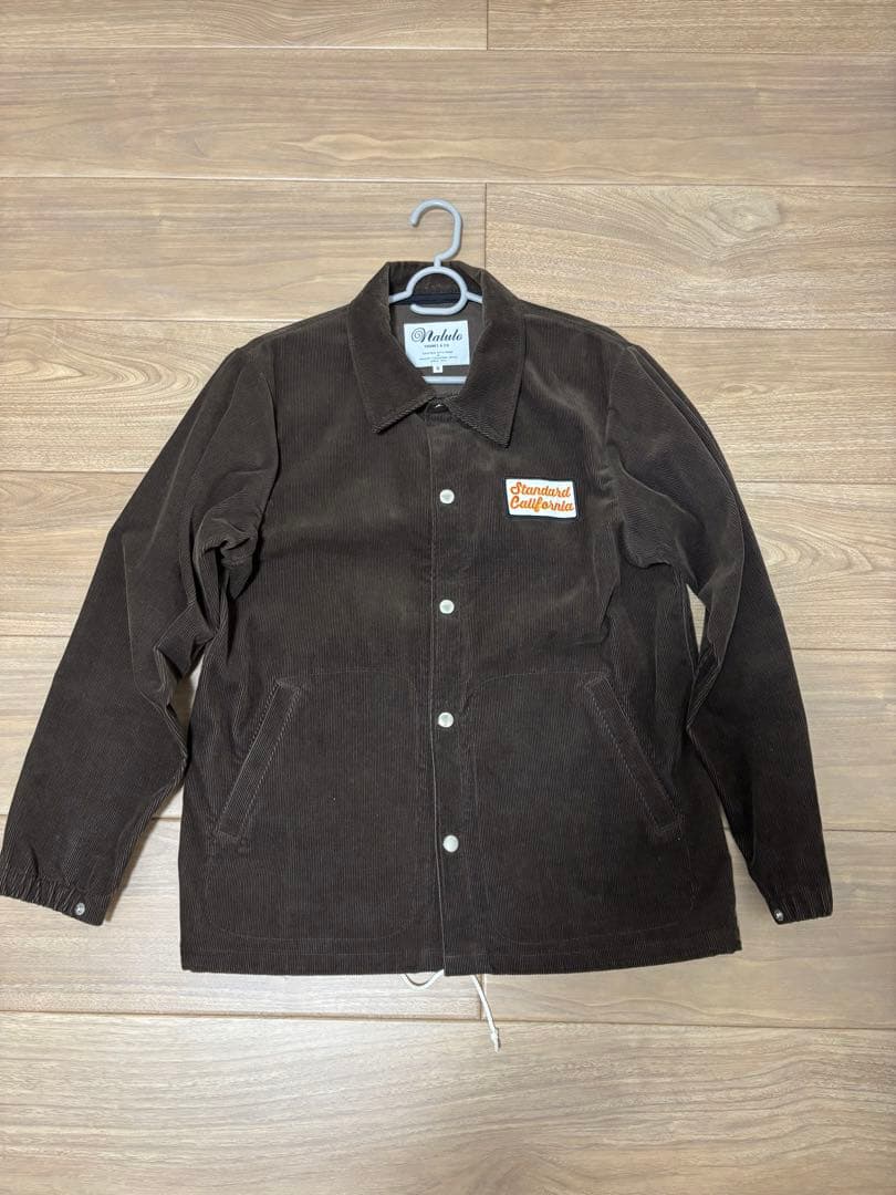 スタンダードカリフォルニア　ナルトトランクス コラボ　コーチジャケット　サイズS