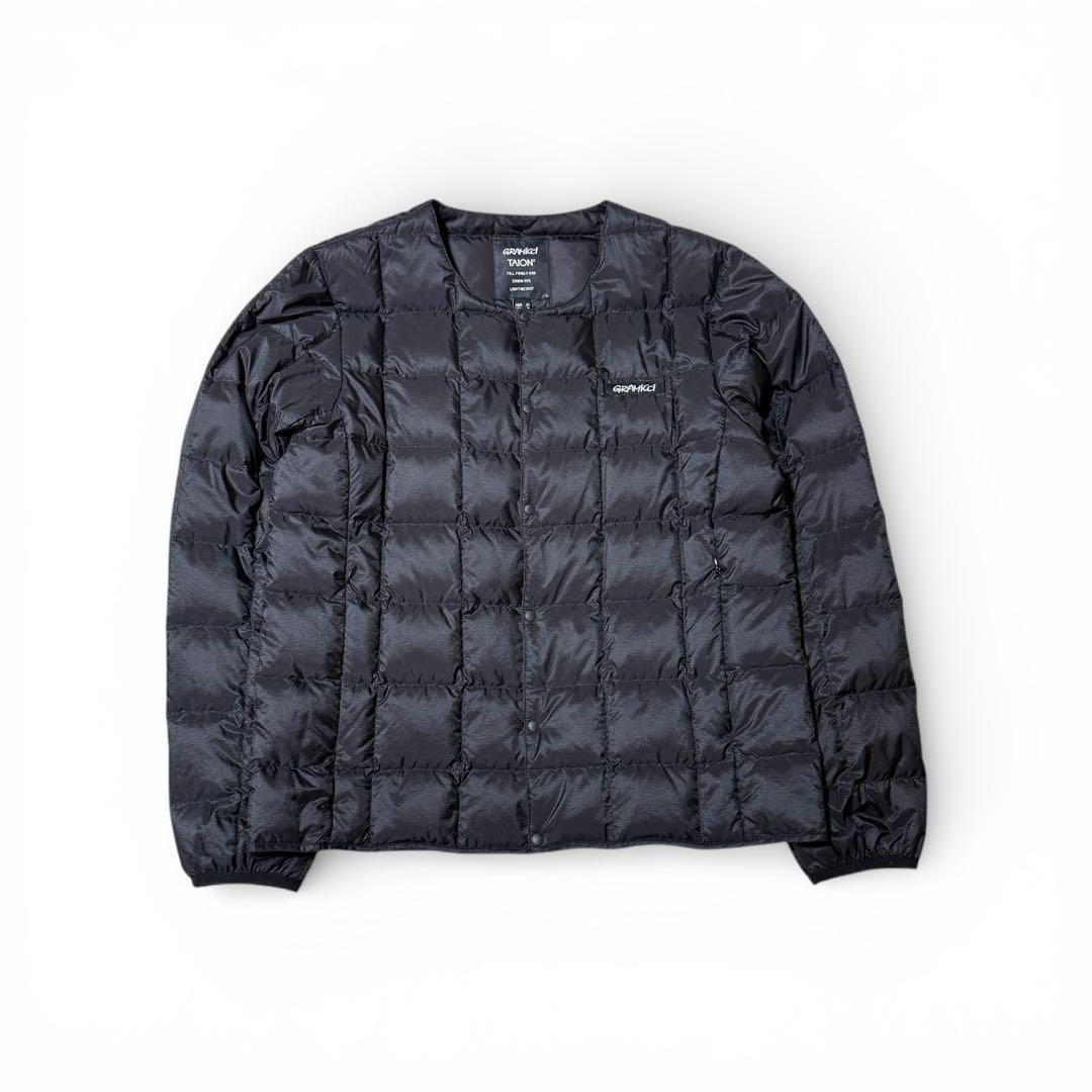 ✨美品✨TAION GRAMICCI インナーダウンジャケット M ブラック