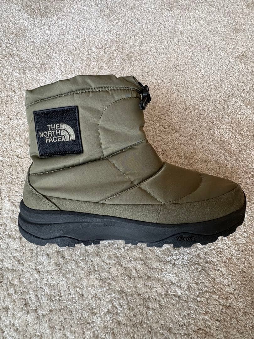 【美品】THE NORTH FACEヌプシ ブーティーWP ロゴショート26cm