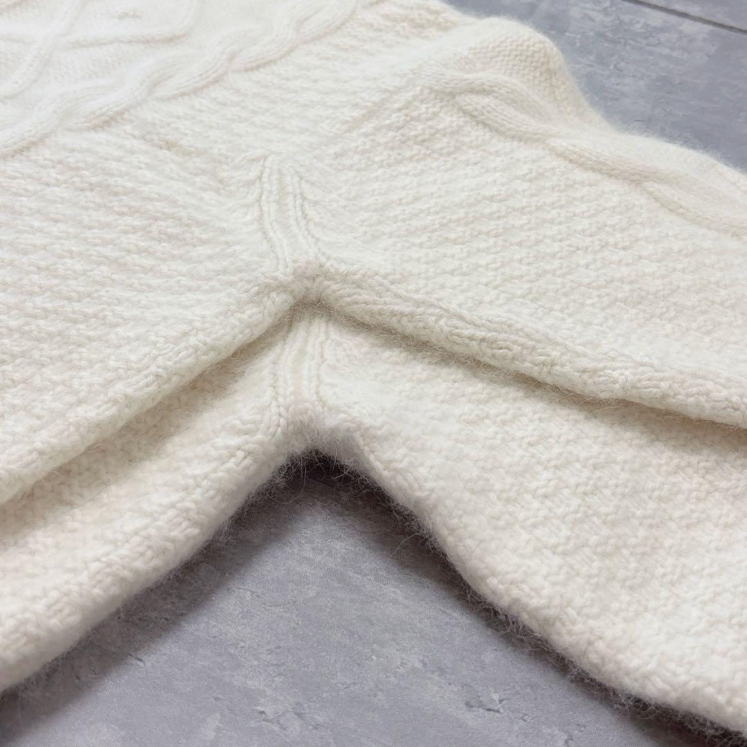 最高級 白タグ【MaxMara】クリーニング済 極上アンゴラウール