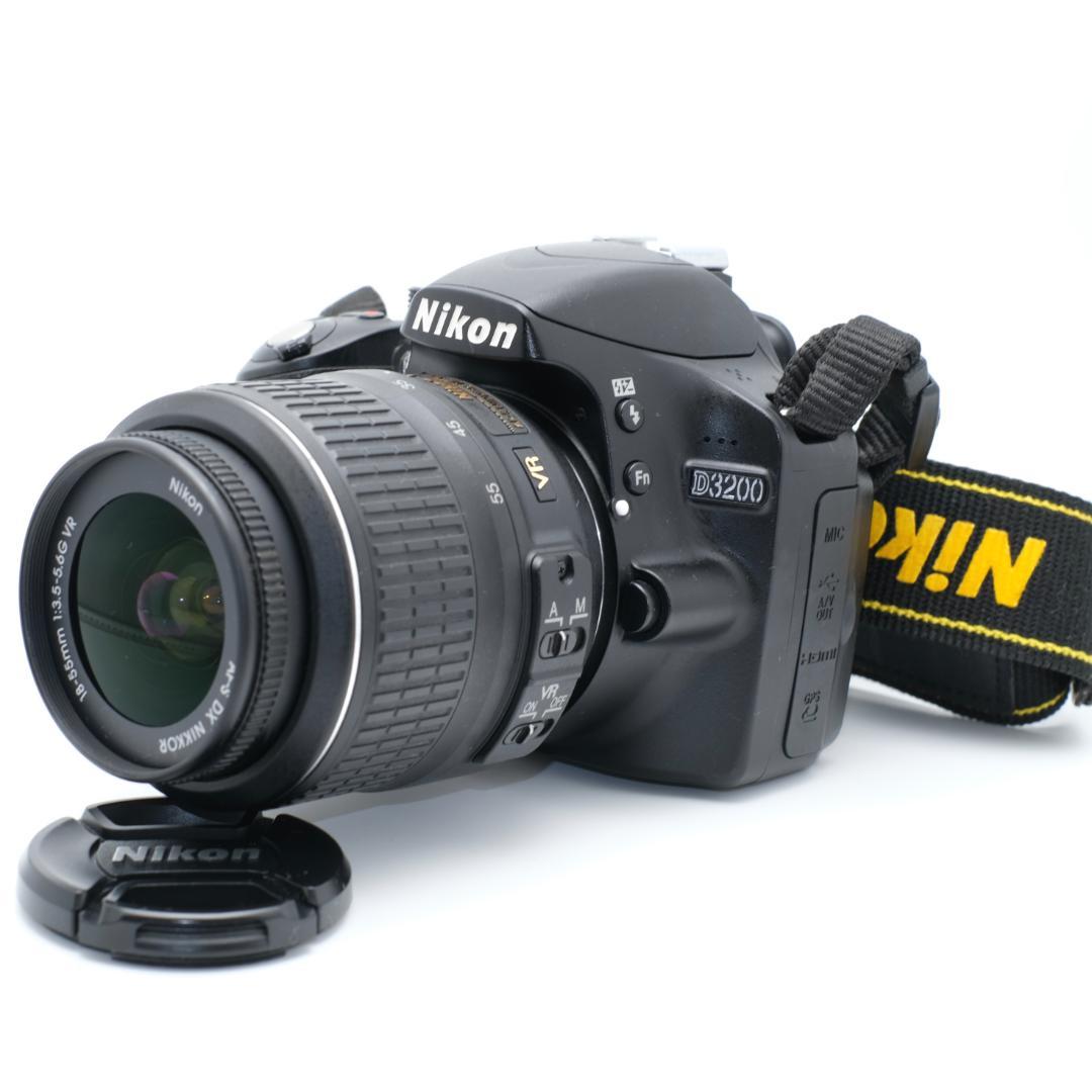 ❤️美品　Nikon D3200 18-55mm レンズ 初心者セット 一眼レフ