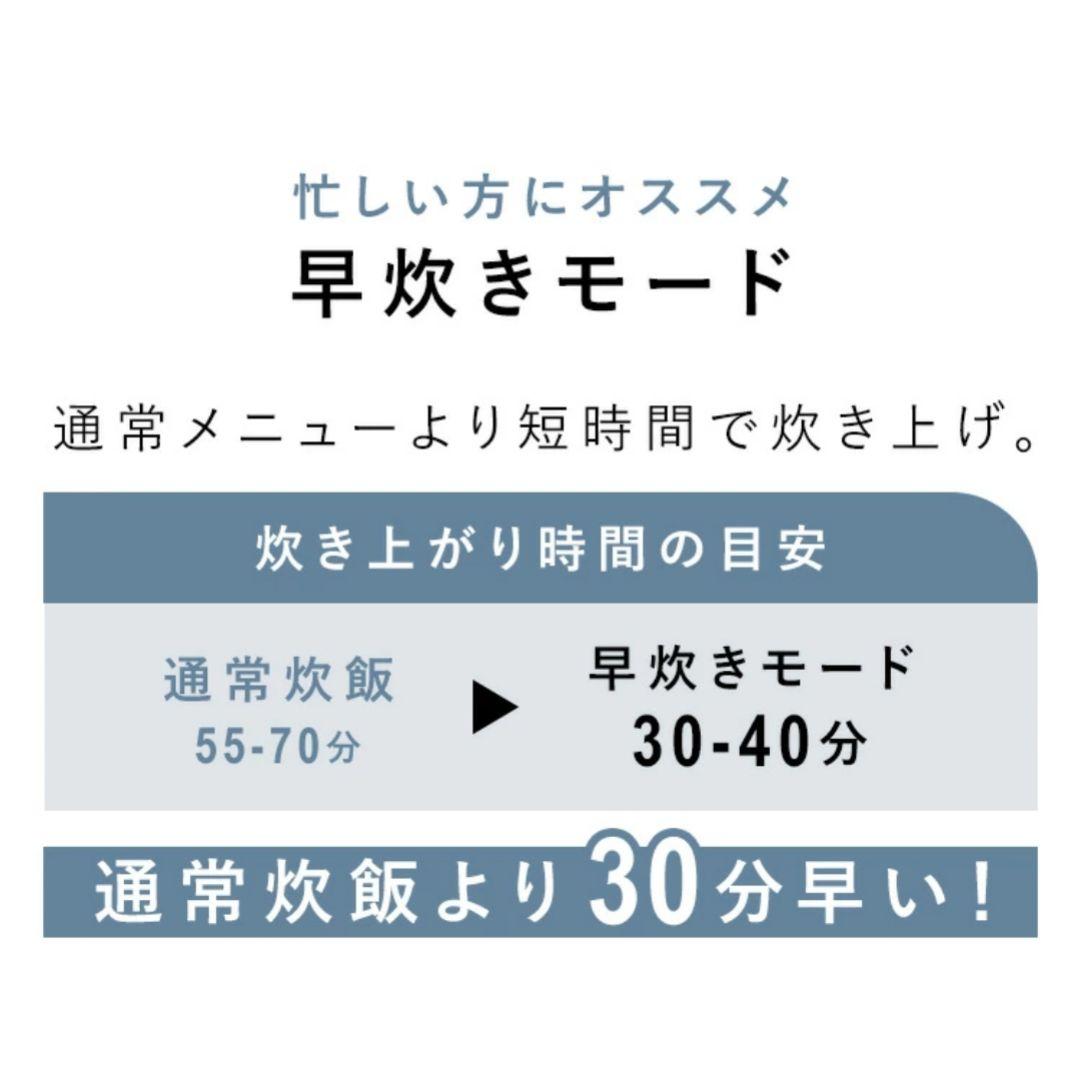 アイリスオーヤマ 炊飯器 5.5合 ブラック マイコン式
