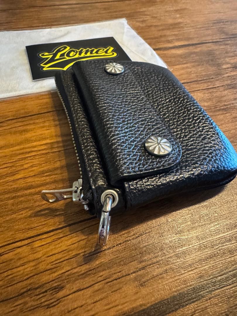 ロメイ　レザーワークス　ミニウォレット