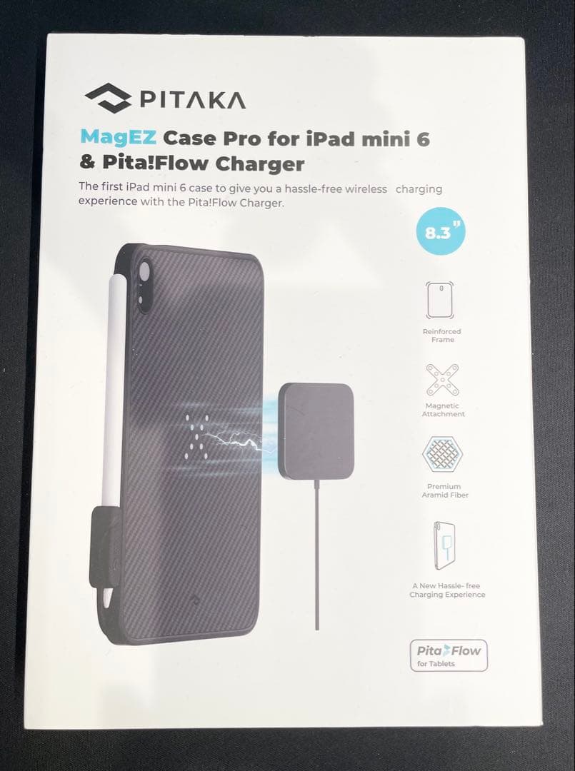PITAKA MagEZ iPad mini 6 Case＆ Charger