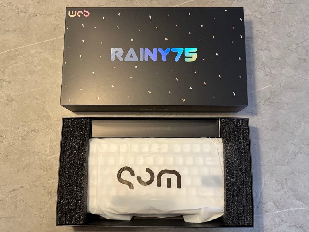 WOBKEY RAINY75 Lite系モデル シルバー