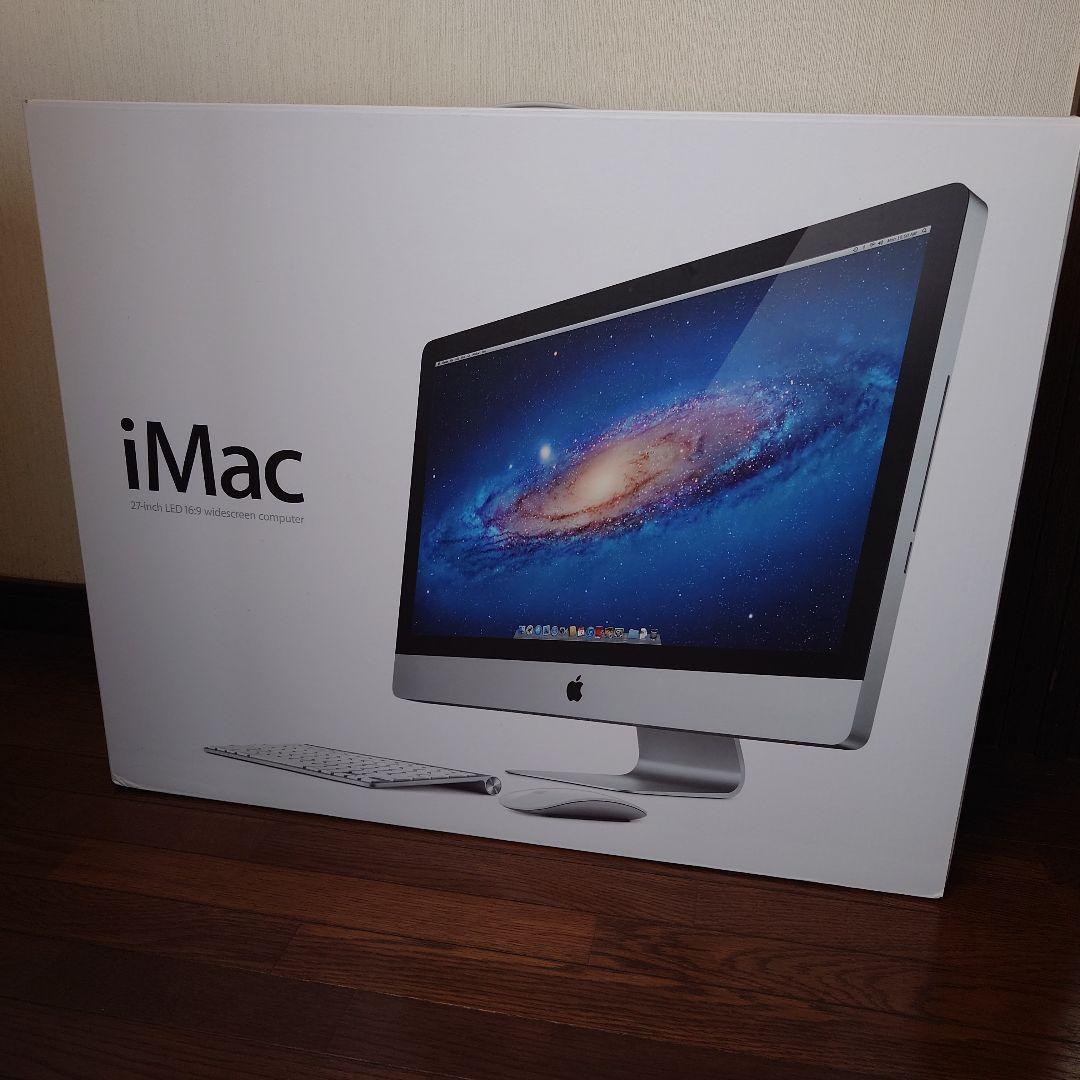 メモリ増設・動作確認済み 元箱・オマケ付き Apple iMac 27インチ