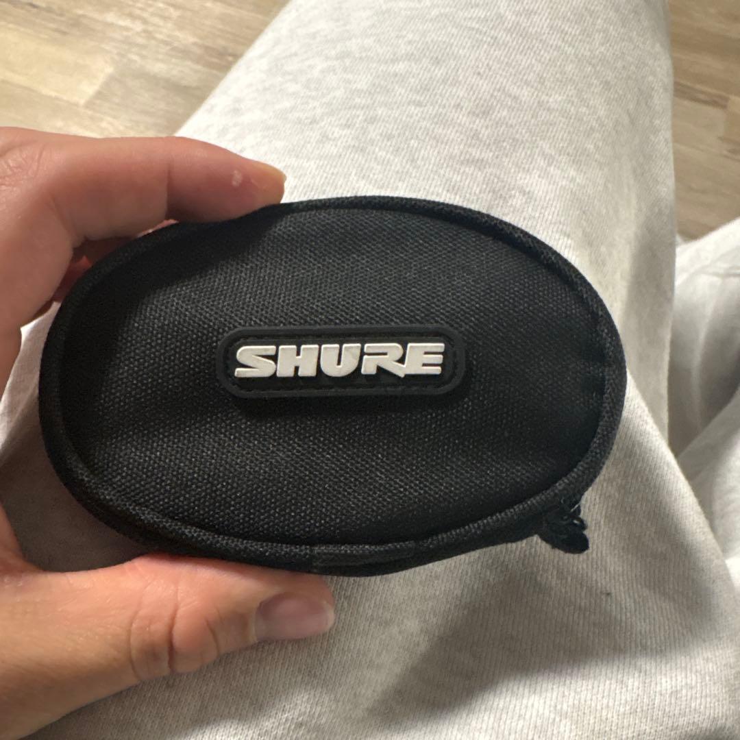 SHURE 有線イヤホン リケーブル可能 収納ケース付きタイプCケーブル付き