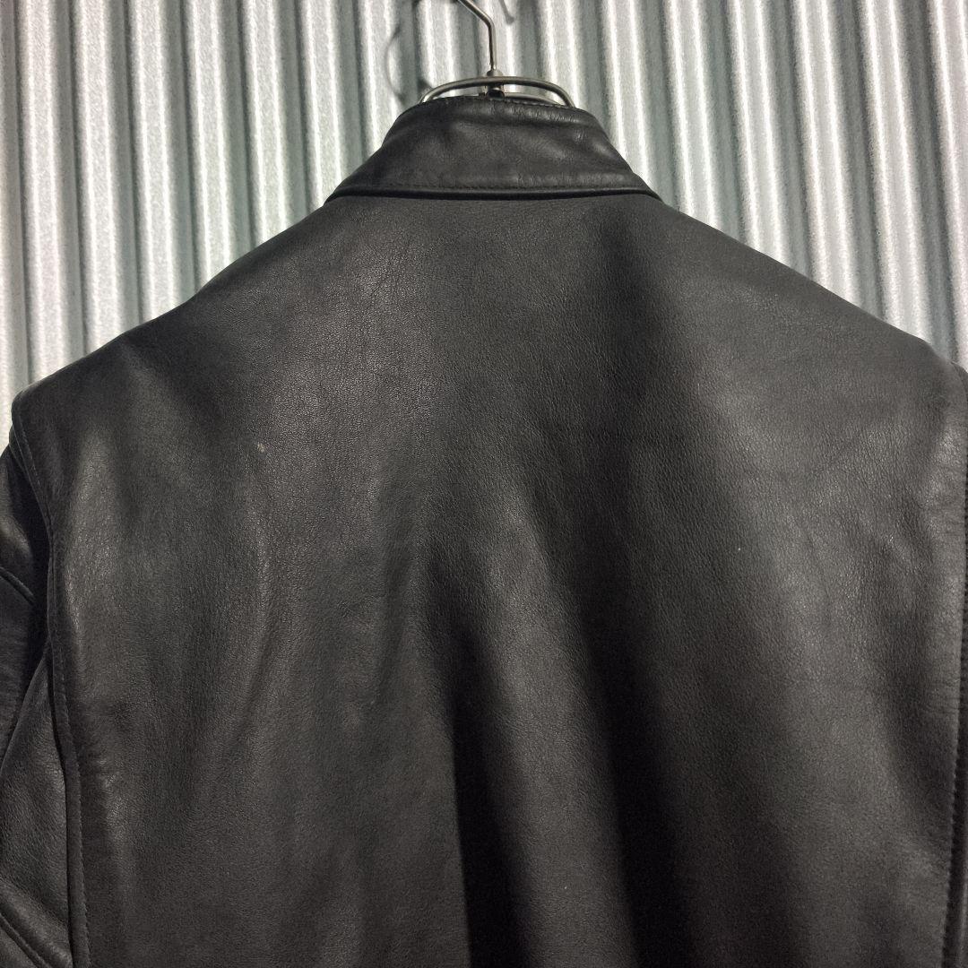 FREEDOM シングルライダース レザージャケット 42 ステアハイド 本革