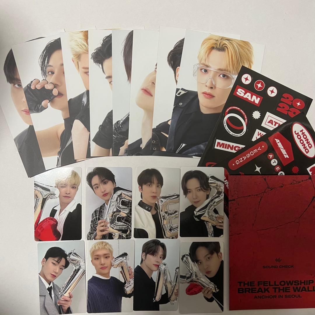 ATEEZ ソウルコン サウンドチェック トレカ