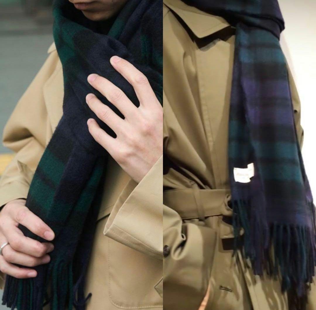 【新品未使用】Johnstons of Elgin 大判カシミヤストール