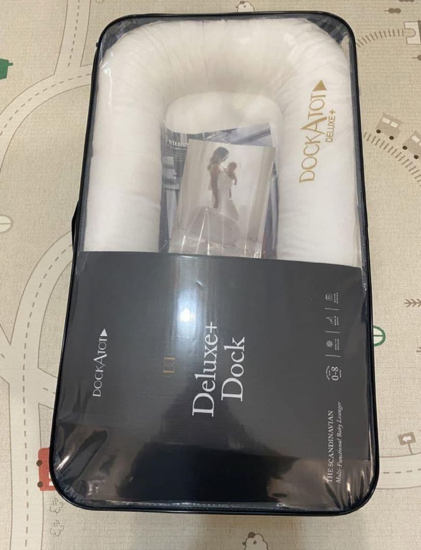 Deluxe Dock ホワイト ベビー用ベッド