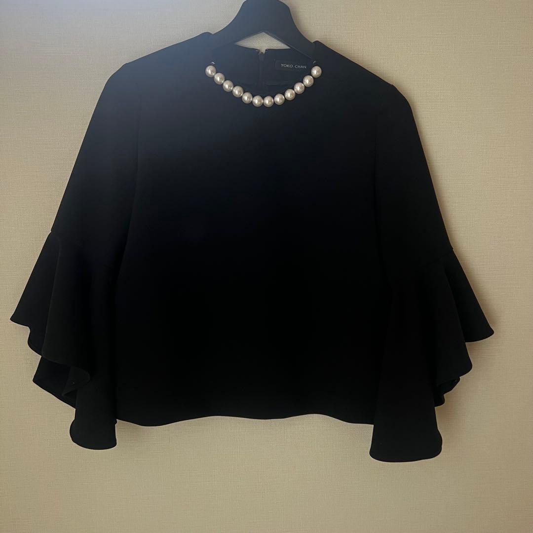 YOKOCHAN ヨーコチャン　ブラウス　ブラック