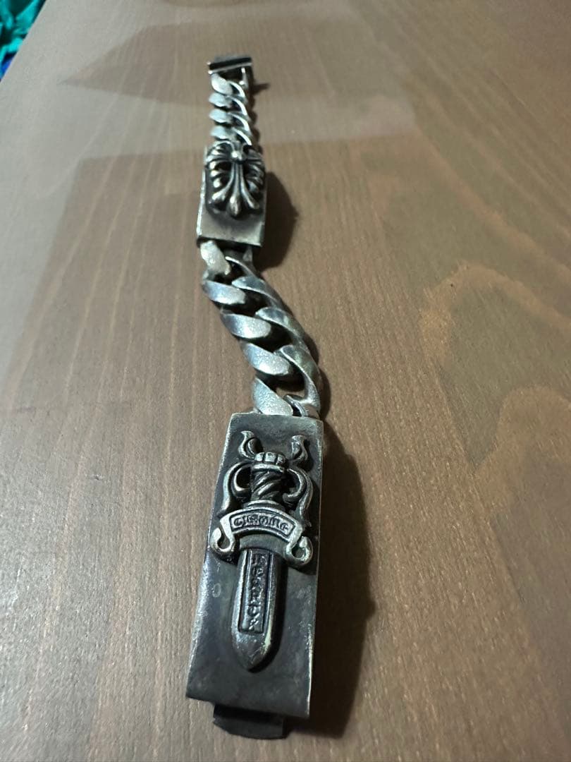 クロムハーツ　ダブルID ブレスレット