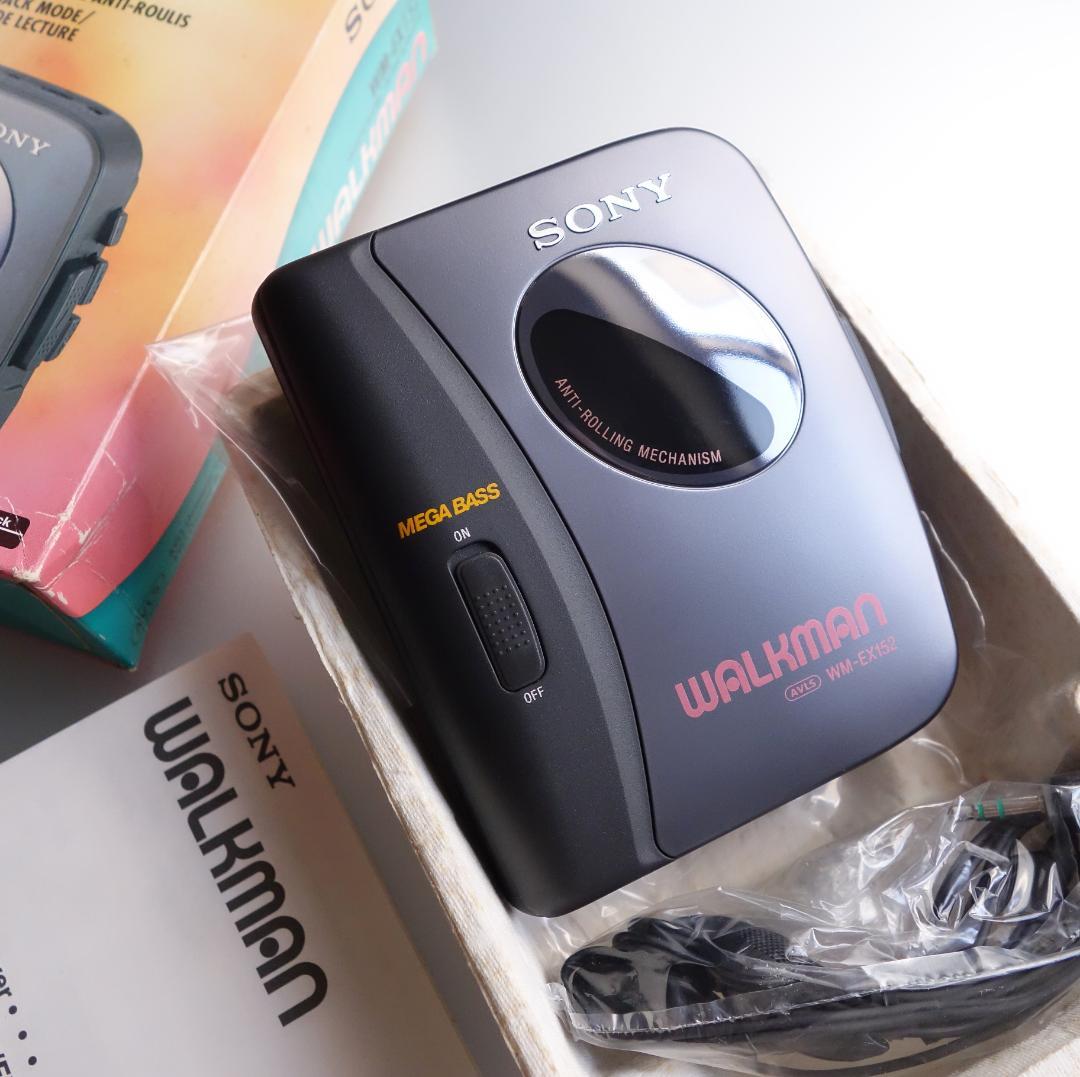 【未使用動作品】WM-EX152 ソニー カセットテーププレーヤー ウォークマン