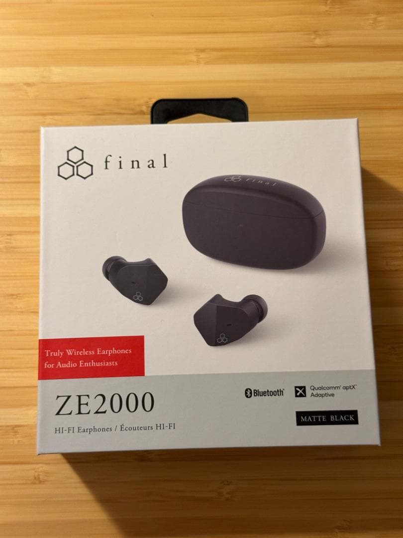 【新品未開封】final ZE2000 bluetooth 黒 ブラック