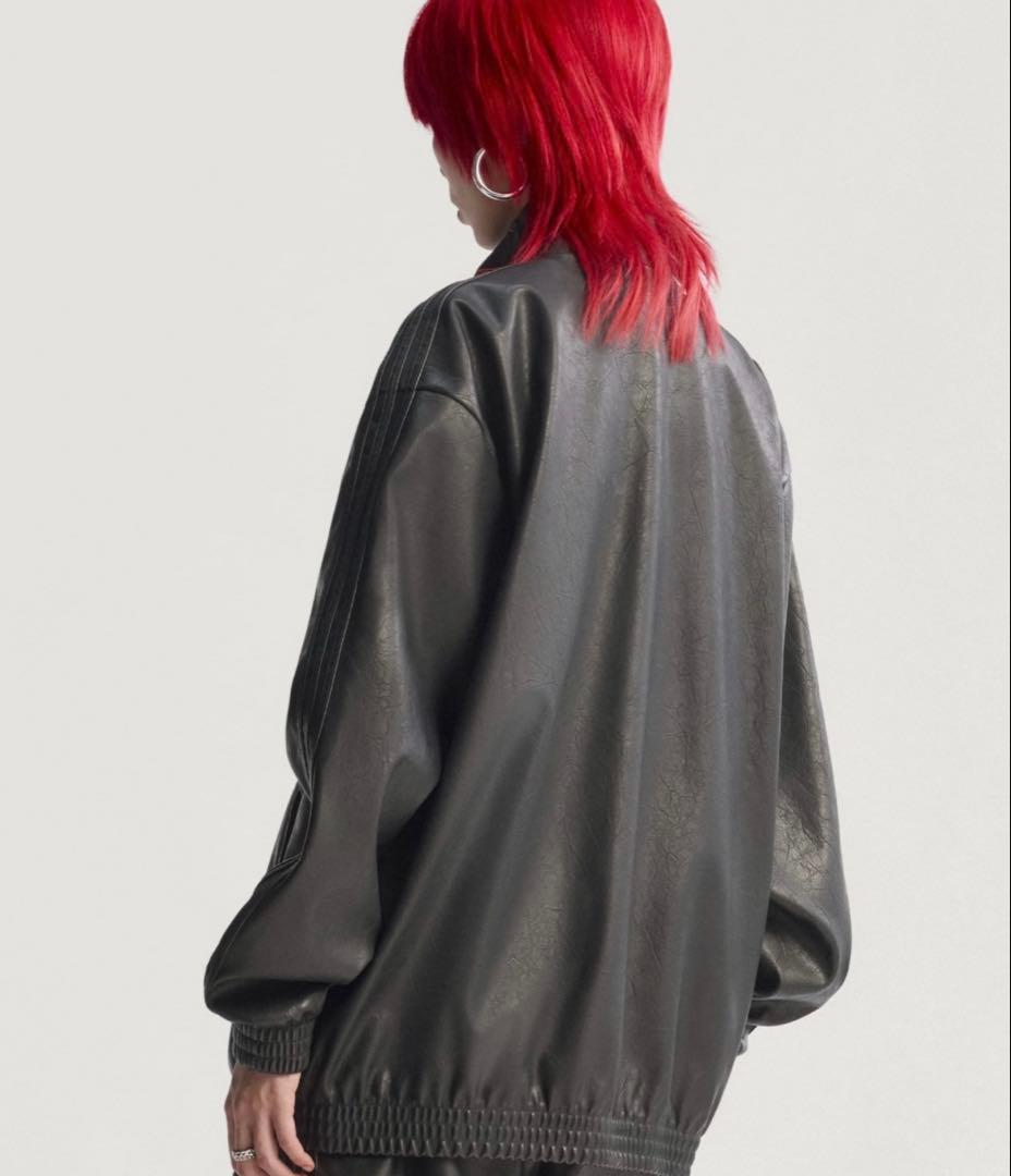 【美品】アディダス プレザーファイヤーバード オーバーサイズトラックトップ