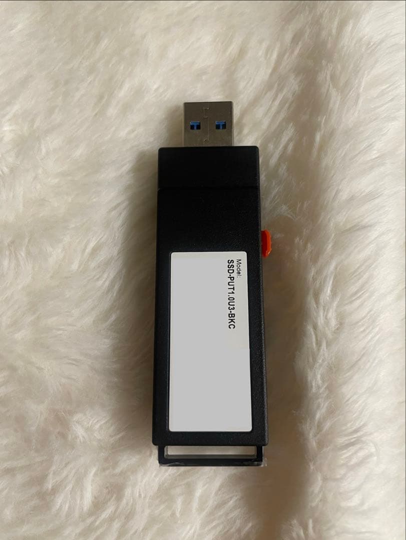 外付けハードディスク・ドライブ BUFFALO SSD-PUT1.0U3-BKC