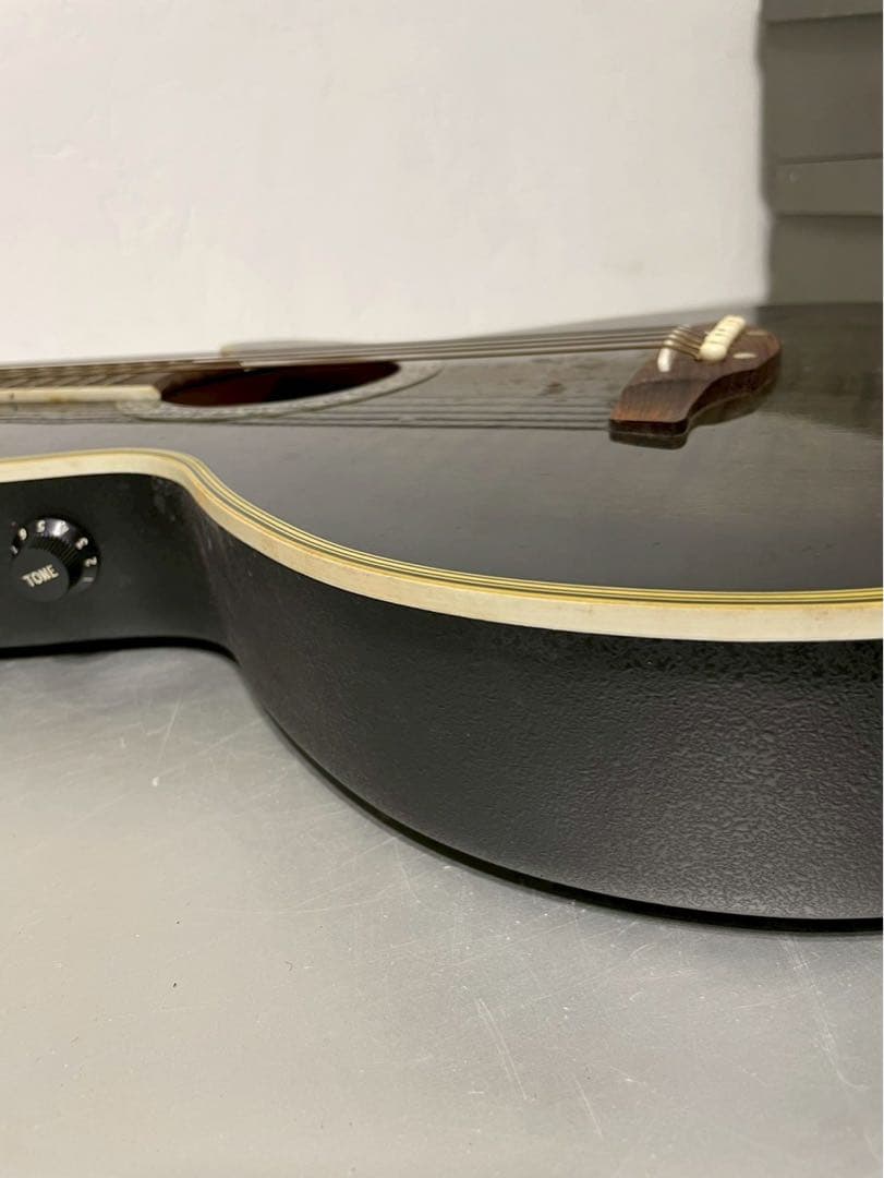 ウラン Aria AMB-35S エレアコ ギター 希少 サイン入り