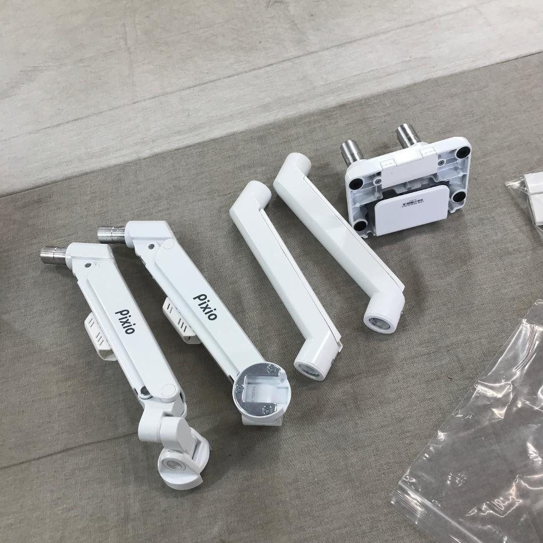 Pixio PSW1DWH Wave White モニターアーム