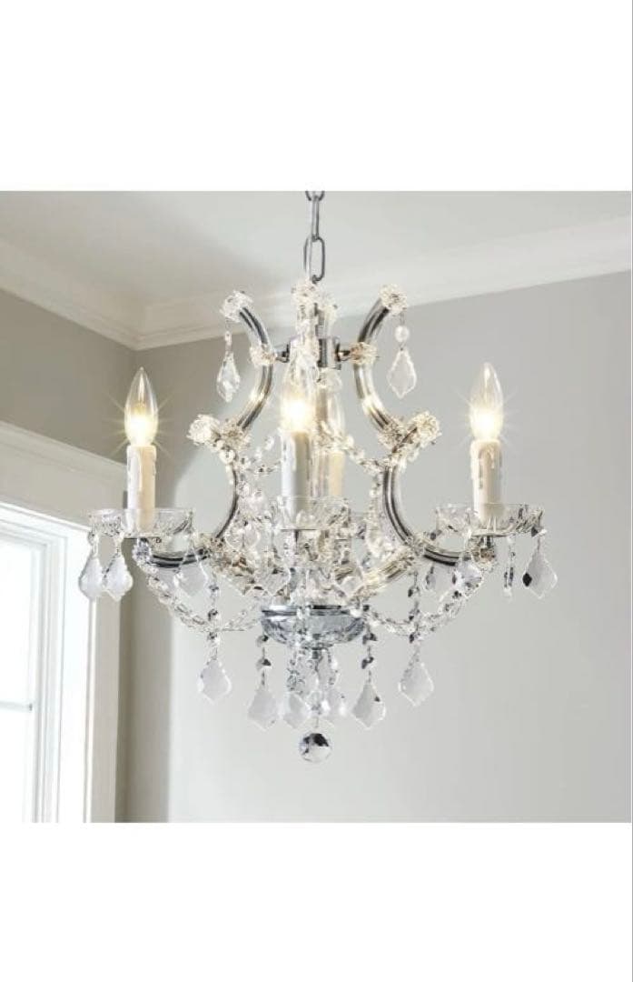 Saint Mossi シャンデリア クリスタル クリスタル 調 ガラス