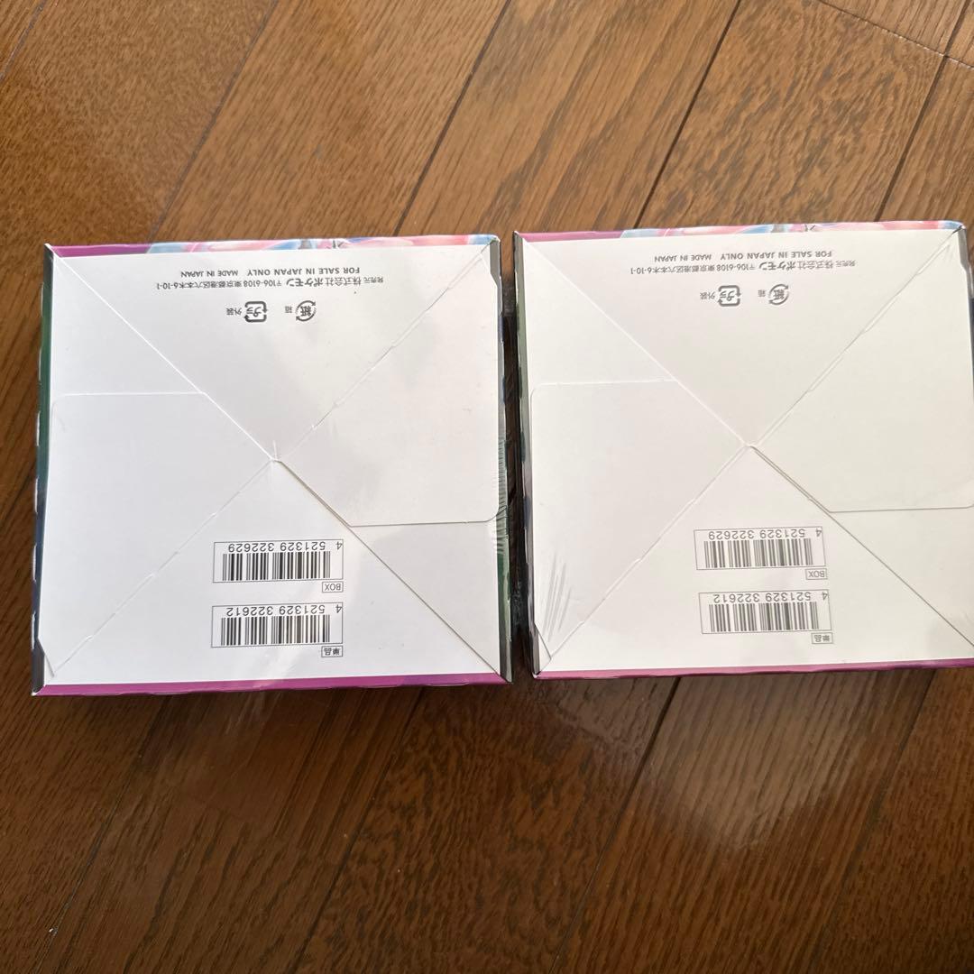 f*8様 ポケモンカードゲーム フュージョンアーツ 未開封シュリンク付き2BOX