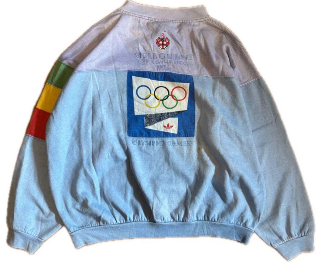 80's adidas アディダス　オリンピックスウェットvintge kohh