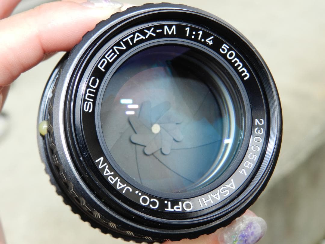 極美品　PENTAX SMC PENTAX-M 50mm f/1.4　即撮影可