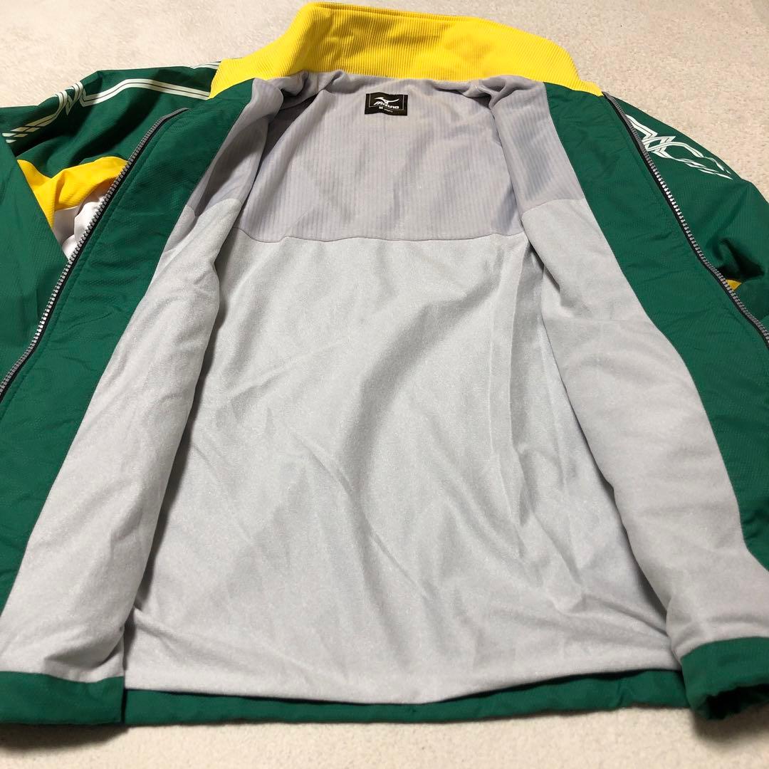 希少カラー　MIZUNO ミズノ　ブレスサーモ　ウインドブレーカー上下　美品　M