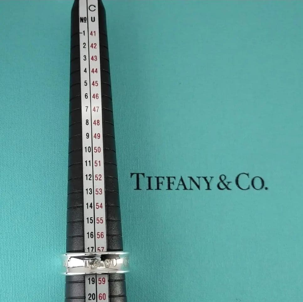 ◆専用◆【ティファニー】１８３７　ミディアム　リング　１８号　2354
