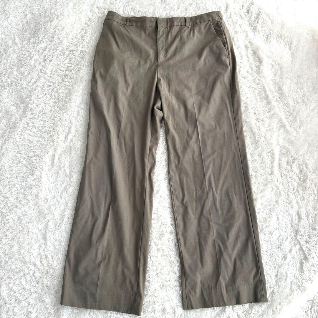 大きいサイズ✨インディヴィ　スーツ　セットアップ　リネン混　家で洗える