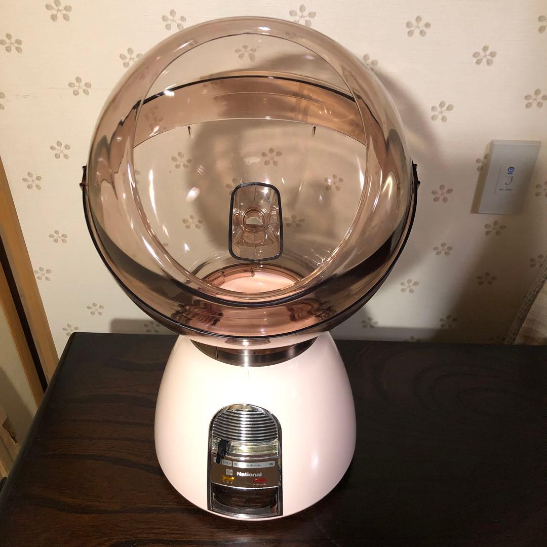 昭和レトロ　National 美顔器 スチーム機能 ピンク　新品 未使用