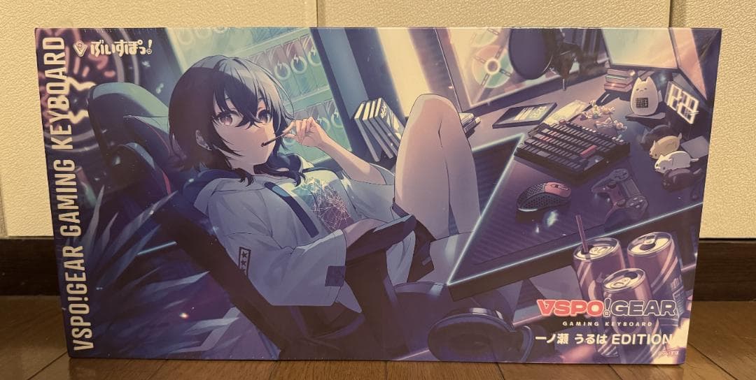 Vspo Gear 一ノ瀬うるは ゲーミング キーボード ぶいすぽっ！