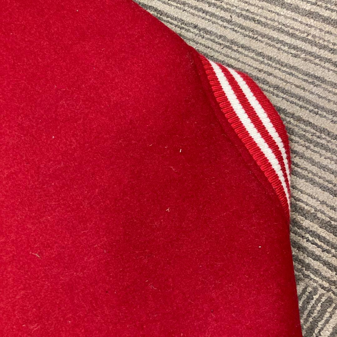 【COACH】パッチ付きウールバーシティジャケット