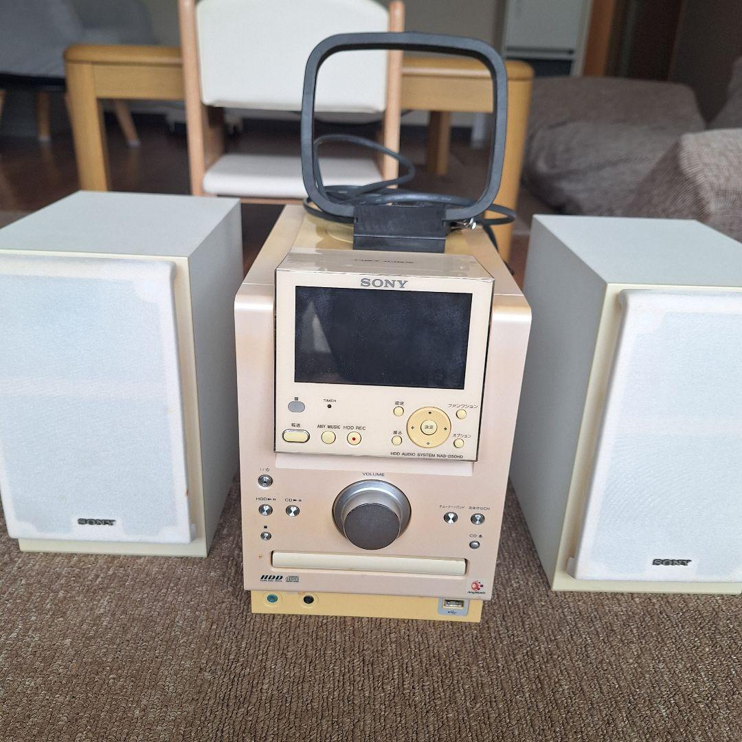 【ジャンク】SONY NAS-D50HD HDDオーディオシステム