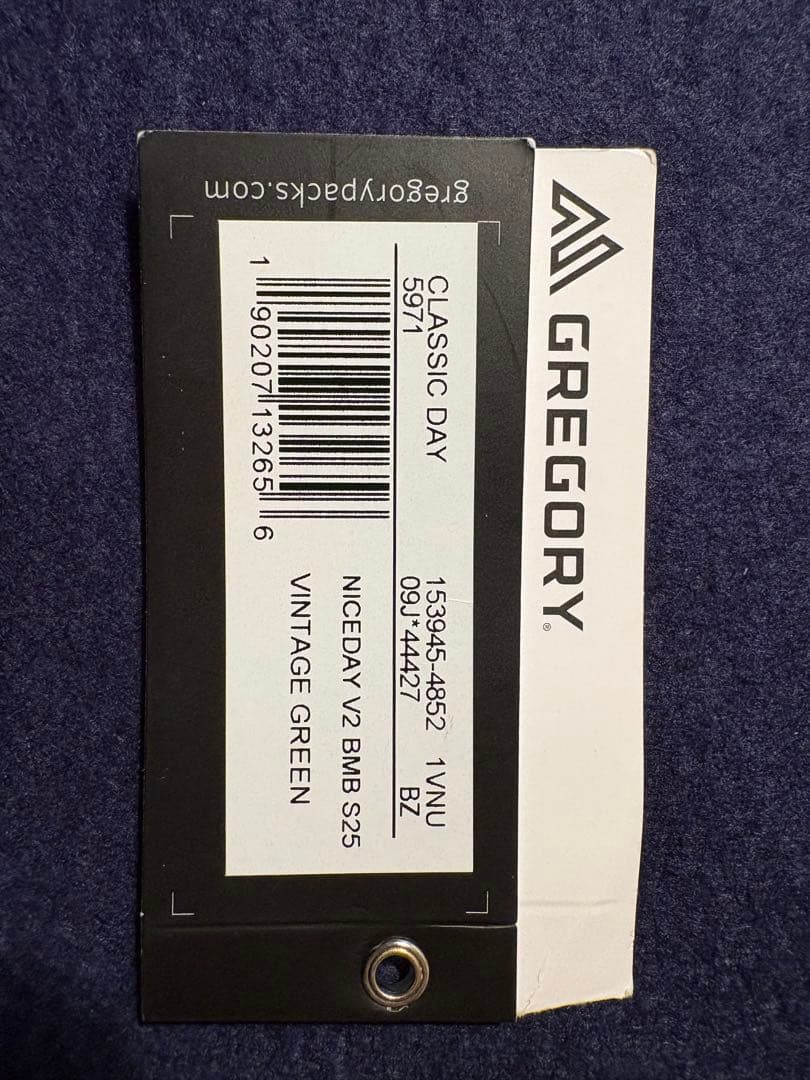 【別注】GREGORY／NICEDAY VINTAGE GREEN BEAMS